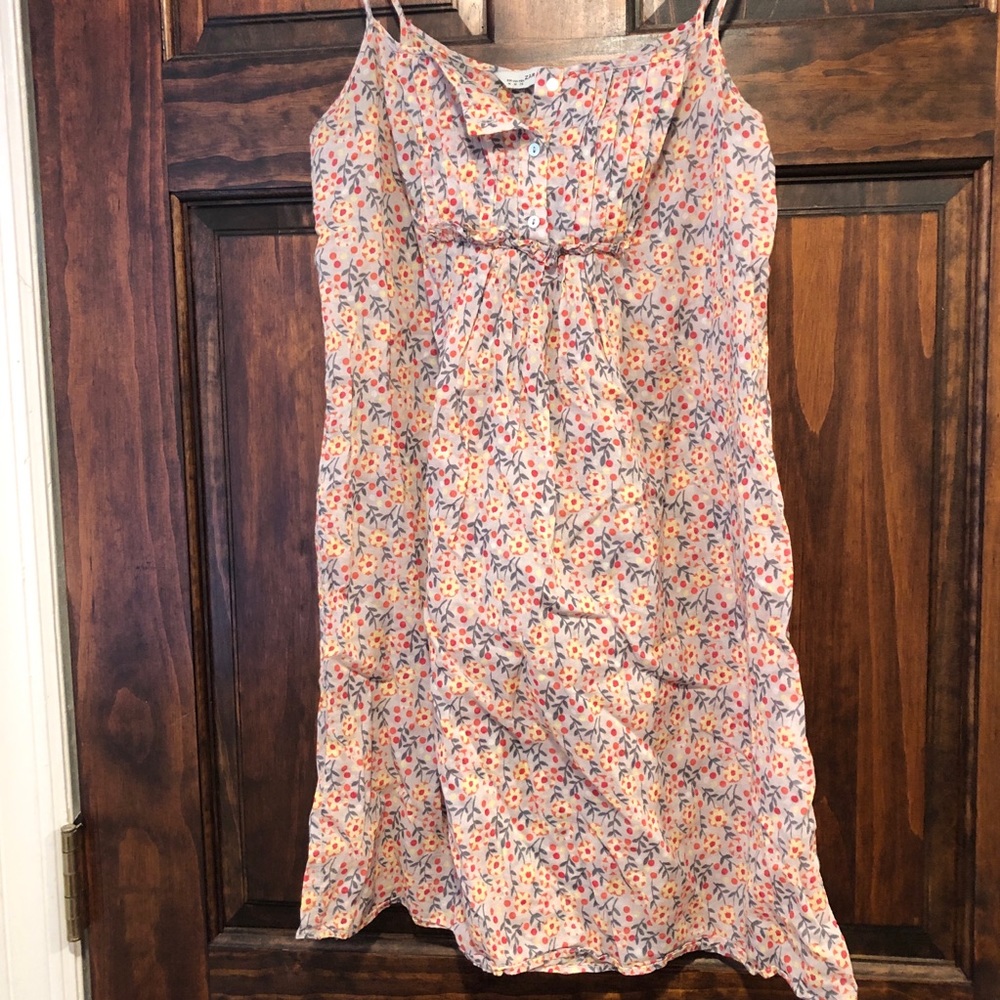 Zara Floral little slip dress